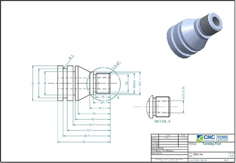 cnc turning drawing parts|2d drawing and cnc turning.